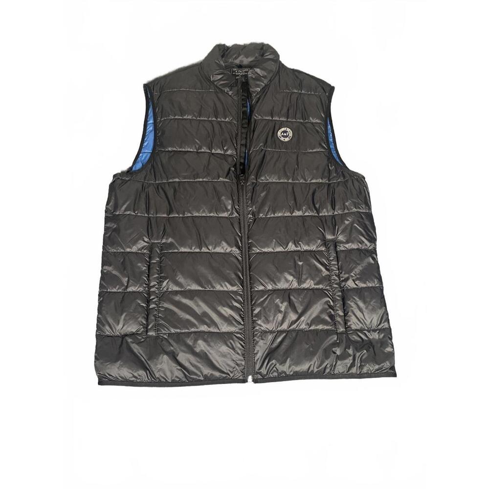 Abercrombie & Fitch Down Puffer Black Men's Large Lightweight Vest